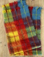 GLEN CREE Blanket Scottish Mohair Fringed Throw Approximately 48