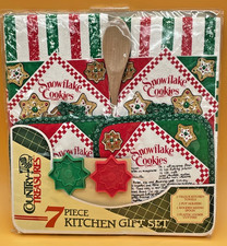 Country Treasures 7 Piece Kitchen Holiday Gift Set 