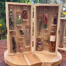 Botanical Herbarium in Glass - Victorian Decoration Vintage Country Style picture