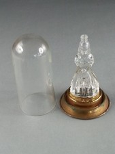 Vintage Babs Creations Yesteryear Figure Perfume Bottle Glass picture