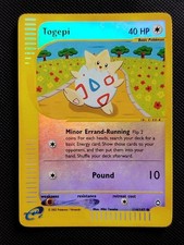 (LP) Togepi 33/147 2002 Aquapolis Reverse Holo Pokemon Card picture
