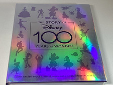 The Story Of Disney 100 Years Coffee Table Book Hardcover Dust Cover 2023 NEW picture