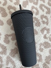 Starbucks Limited Edition Matte Black Studded Tumbler Cup - Venti Cup 24oz NEW picture