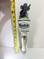 Modelo Especial Cerveza Beer Tap Handle Knob Lion Topper Breweriana picture