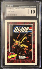 Impel 1991 - G.I. Joe - Solo Assault on Destro's Citadel - #163 CGC GEM MINT 10 picture