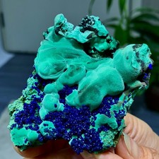 125G Best Natural Azurite/Malachite raw Crystal Mineral Specimen picture
