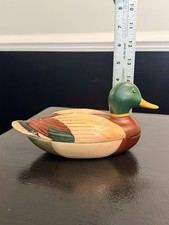 Avon Mallard Duck Vintage May 1978 - Trinket Dish - Handcrafted In Brazil picture