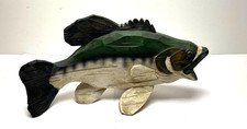Largemouth Bass Fish Statue Resin 10