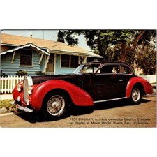 1937 Buggati Vin Devers Inc Monroe St 1996 Sylvania OH Vintage Postcard SP9-1 picture