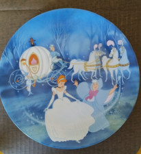 Disney 1988 Edwin M. Knowles Cinderella Bibbidi-Bobbidi-Boo Plate picture