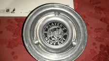 Vintage Players Navy Cut Cigarettes Pewter Metal Ashtray picture