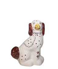 Arthur Wood Staffordshire Spaniel Dog Mantel Figurine Decor Antique Vintage picture