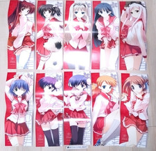 [10 stick poster] ToHeart2 XRATED complete 20.3 x 7.2 in Limited from Japan picture