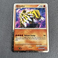 Groudon (Shiny) Holofoil Shiny Holo Rare Call of Legends SL4 NM 🔥 Pokemon TCG picture