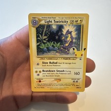 Light Toxtricity SWSH137 Holo Black Star Promo Celebrations Pokemon TCG MINT picture
