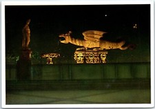 Postcard - Lindwurm Fountain - Klagenfurt, Austria picture