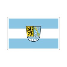 Flag of Berchtesgadener Land Germany - STICKER Vinyl Kiss-Cut Decal picture