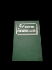 Vintage 3rd Dimension Photograph Album Set w/ Stereoscopic Viewer,  picture