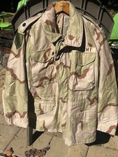 Mint US Army Majors 1st Division Cold Weather Class 4 Desert Camo Field Coat picture