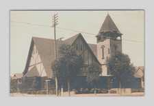 1905 RPPC Old Methodist Church El Centro Street & Fairview Ave St S. Pasadena CA picture