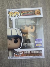 Funko Pop Short Round 1412 2023 Summer Convention Exclusive Indiana Jones picture