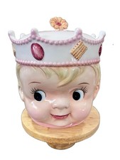 Vintage UCAGCO Prince Boy Cookie Jar – Japan – Circa 1960 RARE collectible EUC picture