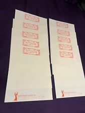 Letterhead 10 Sheets Of PATCH ADAMS 1970s Vintage Stationery Unused Lot picture