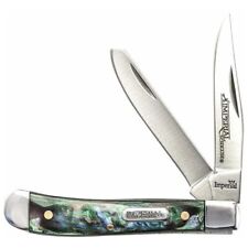 Imperial Schrade IMP19PRT Trapper Double Blade Folding Pocket Knife picture