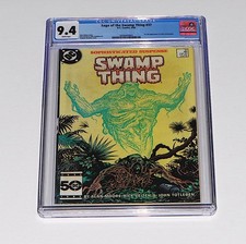 Saga of the Swamp Thing #37 CGC 9.4  1st App of John Constantine 1985 DC Comics picture