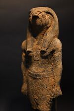 Rare ancient Egyptian Falcon Bird God Horus Statue large heavy stone Made in Egy picture