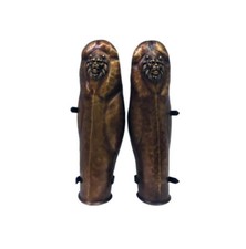 Larp Armor, Classical Lion greek roman style greaves for LARP, Cosplay,  picture