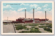 C&A Smelter Douglas Arizona Postcard S. H. Kress & Co. Industrial History picture