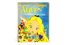 1951 Walt Disneys Alice In Wonderland 1st RELEASE Storybook 78 Record Set Y-437 picture