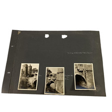 Vintage Metz France B&W Photos Scrapbook Page Porte Des Allemands Cathedral picture