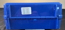Aladdin 1986 GI Joe A Real American Hero Blue Plastic Lunchbox & Thermos Set picture