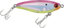 MirrOLure 17MR-EC Mirrodine Suspend Twitchbait Fh Pk Bk/CHT/Silver 2 5/8in 3/8oz picture