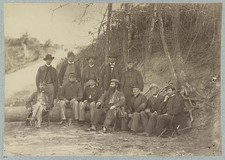 Photo:Petersburg Va Surgeon John H Brinton with Hospital Attendants 1860s picture
