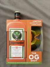 Limited Edition Orange Jägermeister Bottle and OG Sunglasses 750 ml  (EMPTY) picture