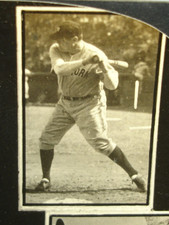 rare BABE RUTH Stereoview photo card 1930's NY Yankees Baseball EC 109 KEYSTONE picture