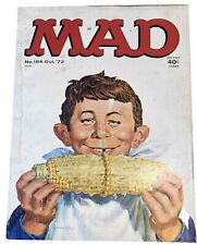 Mad Magazine #154 October, 1972 Alfred Eating Corn Mad Guide To Political Types picture