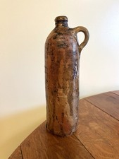 Antique German Stoneware Selzer Bottle Georg Kreuzberg - 12