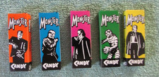 5 Vtg Universal Monsters Candy Boxes Unopened Lot Halloween Frankenstein Expired picture