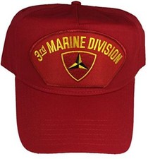 USMC THIRD 3RD MARINE DIVISION MARDIV RED HAT VETERAN CALTRAP FIGHTING THIRD picture