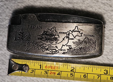 Vintage Mid-Century Lighter With Map of Japan Gay Little Hearts picture