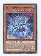 Yugioh Icejade Creation Aegirocassis POTE-EN010 Common 1st Edition NM x3 Play Se picture