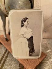 Antique CDV Nathalie Natalie Dumas French Actress Portrait Gurney New York picture