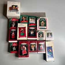 Vintage Hallmark Keepsake Ornament Lot of 15 w/ Boxes – Peanuts Magic, Artist picture