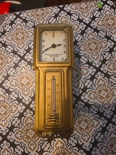 Vintage Minneapolis Honeywell Chronotherm Clock Thermometer Untested As Is picture