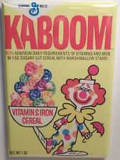 Kaboom Vintage Cereal Box 2