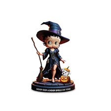 Betty Boop Oop A Doop Spells On You Glow In The Dark Halloween Figurine NEW picture